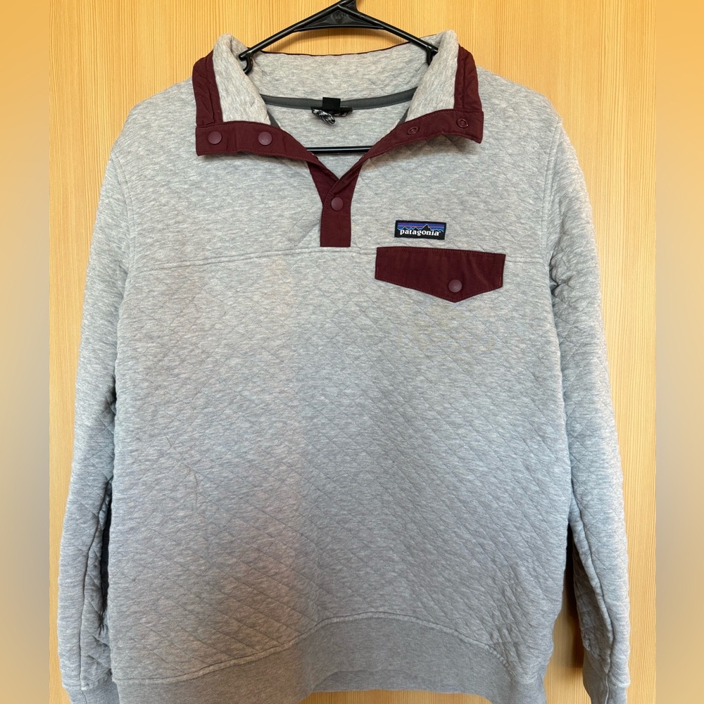 Patagonia Women’s Organic Quilt Snap-T Pullover Sweatshirt